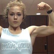 Teen muscle girl Fitness girl Tayler